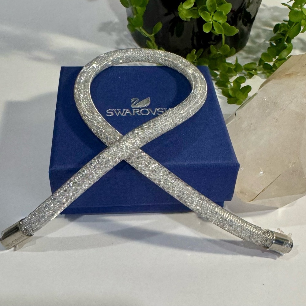 Swarovski Stardust Crystal Flexible Wrap Bracelet - Picture 13 of 14